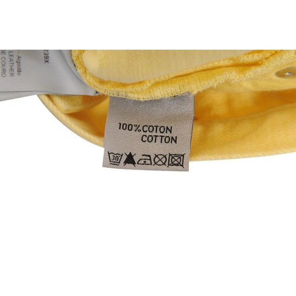 Dior Mens Jeans Size 36x36 Yellow Slim Fit Denim Cotton 5 Pocket Button Pants - Picture 7 of 11